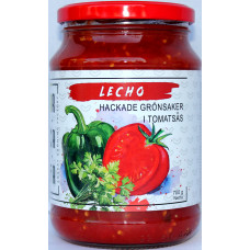 Lecho grönsaker i tomatsås