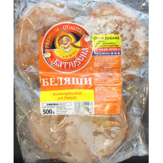 Belyashi med fläskkött