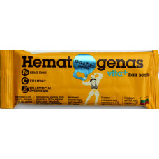 Hematogen med linfrö, järn, vitamin C, B12 och folsyra