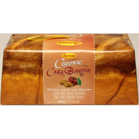 Cozonac casa Boromir cake with walnuts and cherries