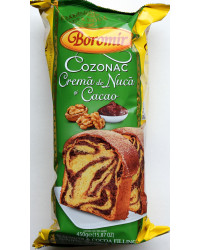 Cake Cozonac with walnuts