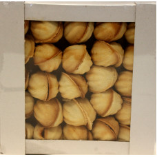 Valnöt fylld med kondenserad mjölk