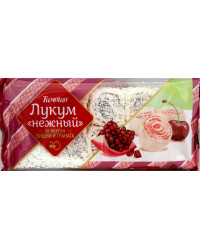 Turkish delight with cherry-pomegranate flavor
