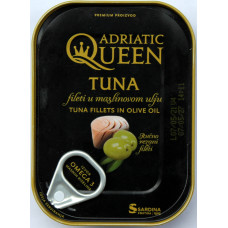 Tonfiskfiléer i olivolja