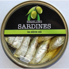 Skarpsill i olivolja