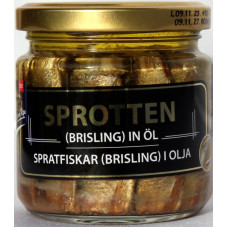 Skarpsill rökt i olja