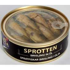 Skarpsill rökt i olja