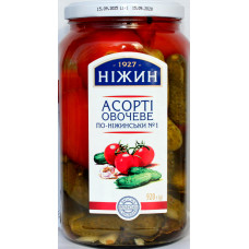 Inlagda tomater och gurkor - Assorti po-nezhinski