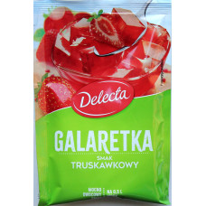 Gelé med jordgubbssmak 