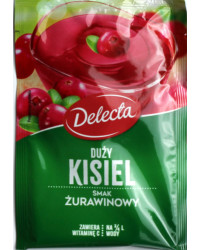 Jelly with cranberry flavor
