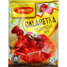 Gelé med jordgubbssmak 