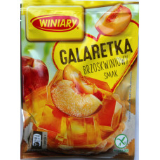 Gelé med persika smak