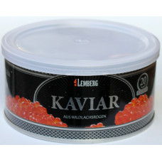 Kaviar från vildfångad lax