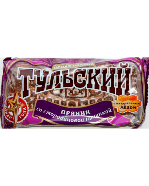 Gingerbread Tulsky with blackcurrant flavor
