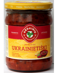 Ukrainian beetroot soup