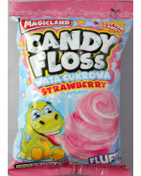 Candy floss strawberry flavor