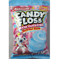 Cotton candy chewing gum flavor