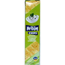 Chips sour cream and herb flavor