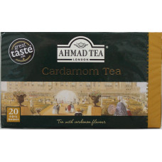 Svart te med kardemumma