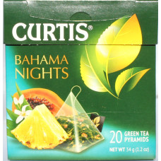 Grönt kinesiskt te med exotisk frukt Bahama Nights 